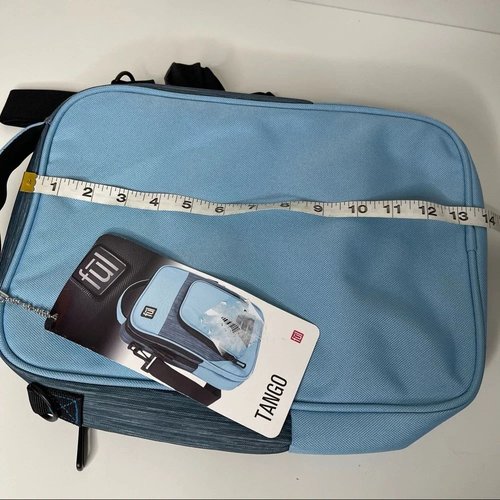 FUL TANGO MESSENGER BAG, TABLET COMPARTMENT, SKY BLUE